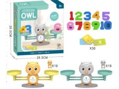 KECJA Hra na učenie počítania - Owl Balance Shuffleboard - Owl Balance
