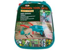 KECJA Sada záhradného náradia pre deti Traktor + príslušenstvo 12 kusov Motyka na polievanie