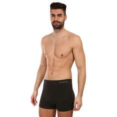Gino Pánske boxerky bezšvové bambusové čierne (54005) - veľkosť L