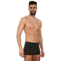Gino Pánske boxerky bezšvové bambusové čierne (53005) - veľkosť L