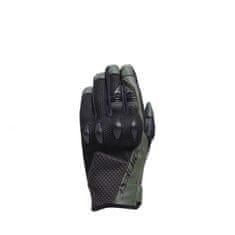 Dainese KARAKUM ERGO-TEK letné dobrodružné rukavice čierne/armádne zelené-veľkosť L