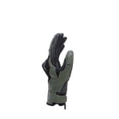 Dainese KARAKUM ERGO-TEK letné dobrodružné rukavice čierne/armádne zelené-veľkosť L