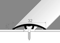 Effector Prechodové lišty A66 - NARÁŽACIE šírka 3,2 x výška 0,54 x dĺžka 93 cm - zlatá