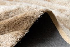 Dywany Łuszczów Kusový koberec Flim 008-B1 Circles beige 80x150
