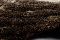 Dywany Łuszczów Kusový koberec Flim 008-B7 Circles brown 80x150