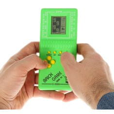 Aga KIK Digitálna hra Brick Game Tetris zelený