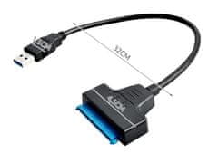 Izoxis Adaptér USB do SATA 3.0 ISO 8802