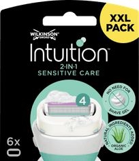 Wilkinson Sword Intuition Sensitive Care náhradní hlavice 6 ks