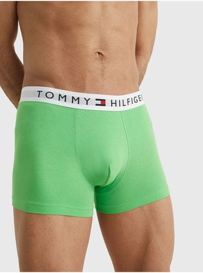 Tommy Hilfiger Svetlozelené pánske boxerky Tommy Hilfiger