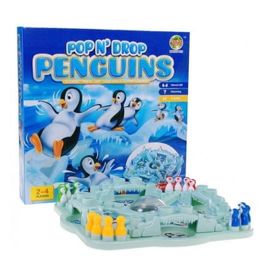 KECJA Stolová hra tučniak závodné čínsky