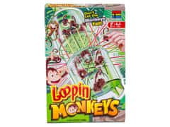 KECJA Bickies arkádová hra, Loopin Monkeys, padajúce opice
