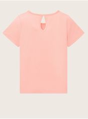 Tom Tailor Ružové dievčenské tričko Tom Tailor 104-110