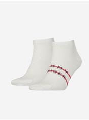 Tommy Hilfiger Súprava dvoch párov ponožiek v bielej farbe Tommy Hilfiger 39-42