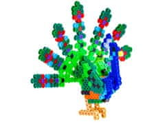 KECJA Žehliace korálky 3D verzia, PAW Bird, sáčok, žehliaca podložka