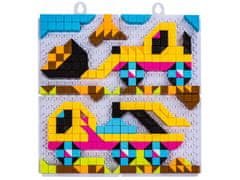 KECJA Kreatívne puzzle, mozaika, puzzle, bloky 420 El. Construction