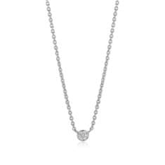 SIF JACOBS Pôvabný pozlátený náhrdelník s kubickými zirkónmi Cecina SJ-C2773-CZ