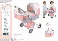 DeCuevas 85086 Skladací kočík pre bábiky s taškou FUNNY 2023 - 60 cm