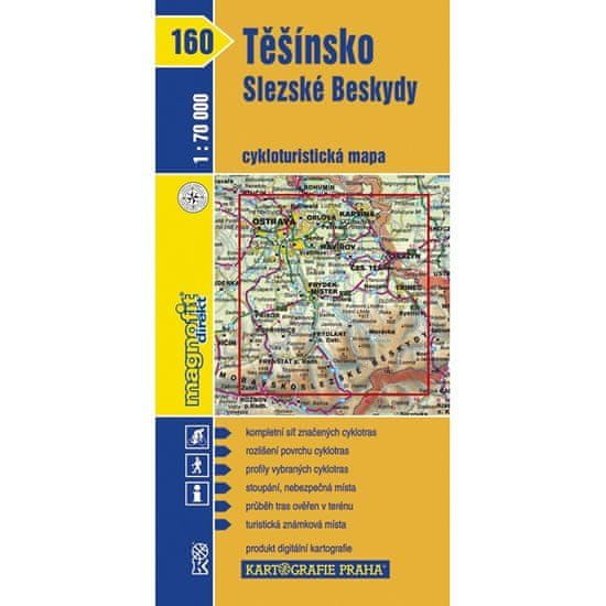 1: 70T(160)-Tešínsko, Sliezske Beskydy (cyklomapa)