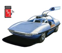 KECJA Plastikový model - Piranha Spy Car - AMT