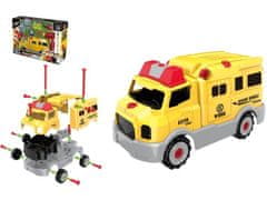 KECJA Auto, nákladné auto na demontáž a skrútenie, núdzový opravárenský skrutkovač