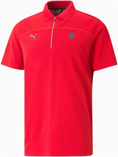 Ferrari polo tričko PUMA Style červené