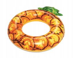 Luxma Veľké plavecké koleso 116x88 cm 36121 ananás
