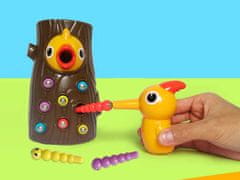 KECJA Arkádová hra, Magnetic Woodpecker and Worms, Catch the Worm