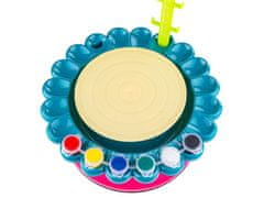 KECJA Hrnčiarsky kruh - Malý umelec - farby, buničina, kruh, nástroje