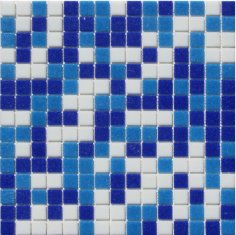 Horavia Mozaika 327x327x4mm, drvené sklo, FREEDOM BLUE