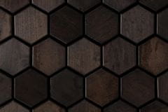 Horavia Dekoratívny saunový obklad PROMENADE, čierna jelša 464x355mm