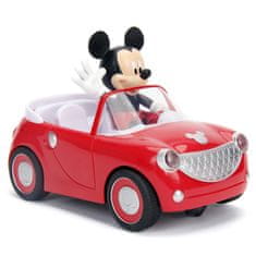 Jada Toys Disney Mickey Mouse konvertibilný RC Roadster auto na diaľkové ovládanie