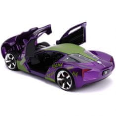 Jada Toys JADA Joker Car Chevy Corvette Stingray Figúrka 1:24