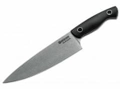 Böker Manufaktur  130267 Saga Chefmesser šéfkuchársky nôž 19,8 cm, čierna, G10