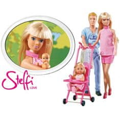 SIMBA Steffi Tehotná bábika Kevin s dieťaťom