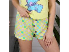 Disney Monsters Inc. Sullivan Dámske letné pyžamo s krátkym rukávom, krátke nohavice XS