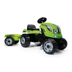 Smoby Farmer XL pedálový traktor s prívesom - zelený