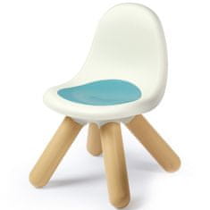 Smoby Záhradná stolička do izby biela a modrá