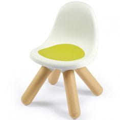 Smoby Záhradná stolička s opierkou do izby bielo-zelená