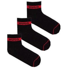 Hugo Boss 3 PACK - pánske ponožky HUGO 50491200-001 (Veľkosť 39-42)