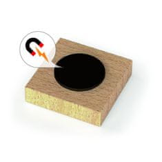 Viga Toys Sada drevených magnetických písmen 40 kusov