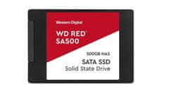 WD RED SSD 3D NAND S500G1R0A 500GB SATA/600 (R:560, W:530MB/s), 2.5"