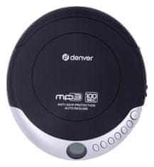 Denver DMP-391 - Discman - CD, MP3 s funkciou antishock a bass boost
