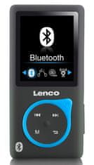 Xemio-768 Blue - MP3/MP4 prehrávač s Bluetooth a Micro SD kartou 8 GB v balení
