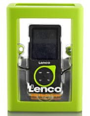 LENCO Xemio-768 Lime - MP3/MP4 prehrávač s Bluetooth a Micro SD kartou 8 GB v balení