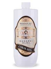 TOMFIT masážny olej čokoládový - 1l