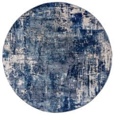 Flair Kusový koberec Cocktail Wonderlust Dark blue kruh 160x160 (priemer) kruh