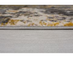 Flair Kusový koberec Cocktail Wonderlust Grey/Ochre kruh 160x160 (priemer) kruh