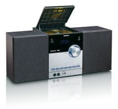 LENCO Lenco MC-150 - Mikrosystém s DAB+ rádiom, FM rádiom, CD, Bluetooth, USB a AUX