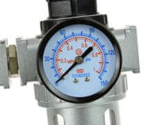 GEKO Regulátor tlaku 1MPa s filtrom, manometrom a prim. oleja 1/2" G03160