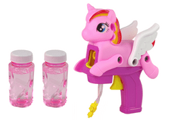 Lean-toys Rozbaľovanie bublinkovej pištole 2 v 1 Unicorn